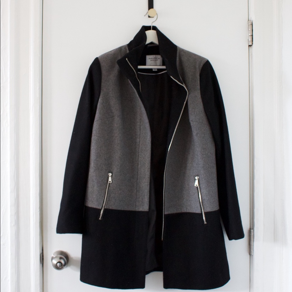 Women’s Color-block Coat | NAUTICA